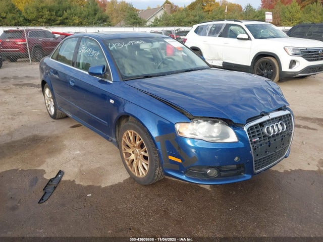2008 AUDI A4 WAUDF78E78A147346 Photo 0