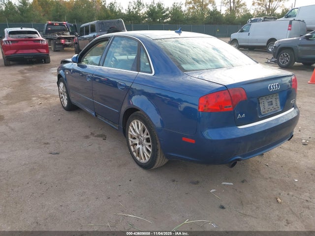 2008 AUDI A4 WAUDF78E78A147346 Photo 2