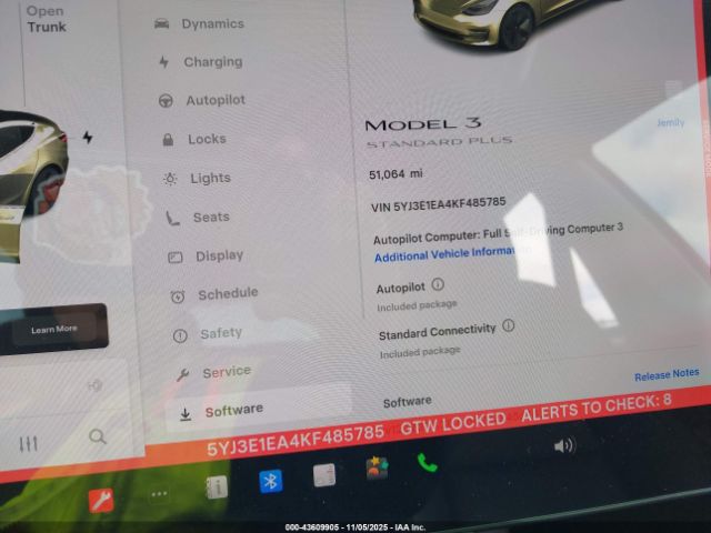 2019 TESLA MODEL 3 5YJ3E1EA4KF485785 Photo 6
