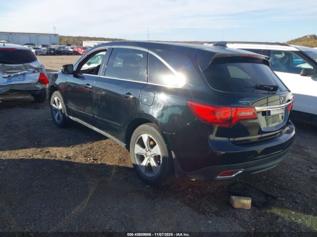 2014 ACURA MDX 5FRYD4H2XEB011275 Photo 2