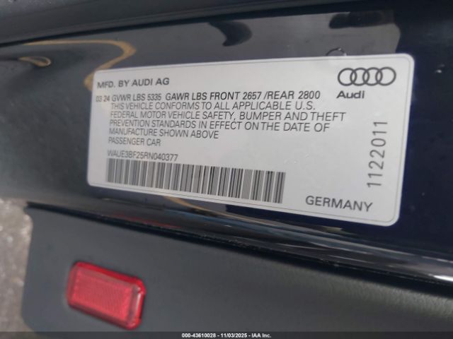 2024 AUDI A6 WAUE3BF25RN040377 Photo 8