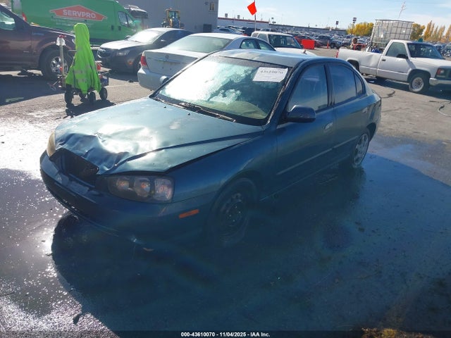 2003 Hyundai Elantra Gls/gt მანქანა იყიდება აუქციონზე, vin: KMHDN45D93U583361, აუქციონის ნომერი: 43610070
