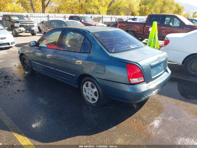 2003 Hyundai Elantra Gls/gt მანქანა იყიდება აუქციონზე, vin: KMHDN45D93U583361, აუქციონის ნომერი: 43610070