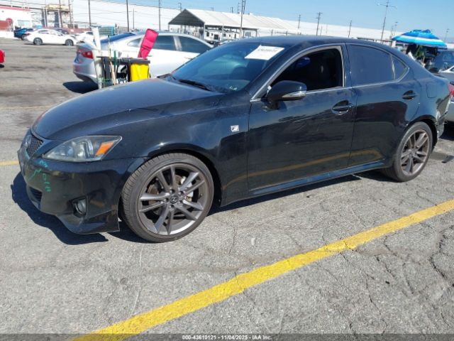 2012 LEXUS IS 250 JTHBF5C23C5166178 Photo 1