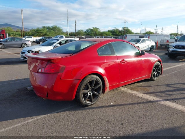 2004 Infiniti G35 მანქანა იყიდება აუქციონზე, vin: JNKCV54E54M305878, აუქციონის ნომერი: 43610162