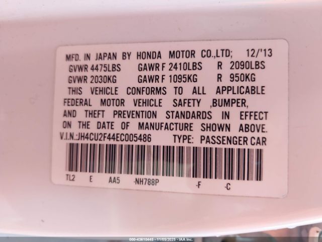 2014 ACURA TSX JH4CU2F44EC005486 Photo 8