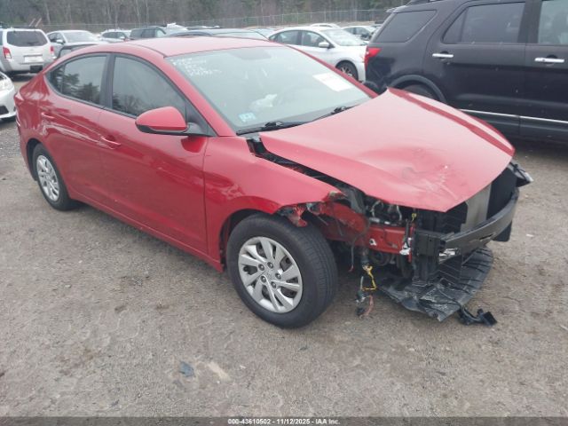 2017 HYUNDAI ELANTRA 5NPD74LF4HH168033