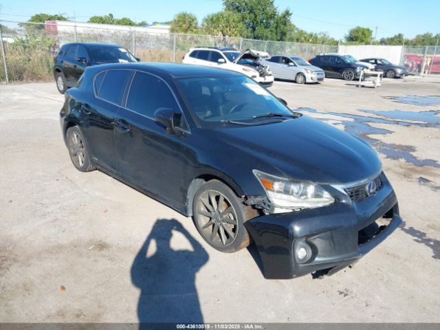 2013 LEXUS CT 200H JTHKD5BH4D2153566