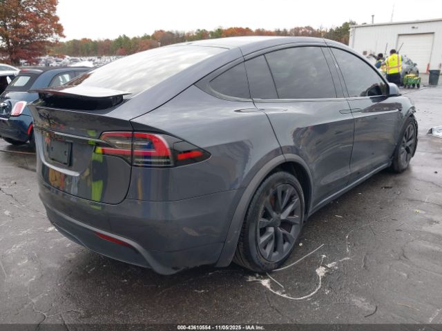 2022 TESLA MODEL X 7SAXCDE53NF341129 Photo 3