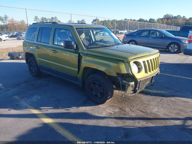 2012 JEEP PATRIOT 1C4NJPBA0CD565847