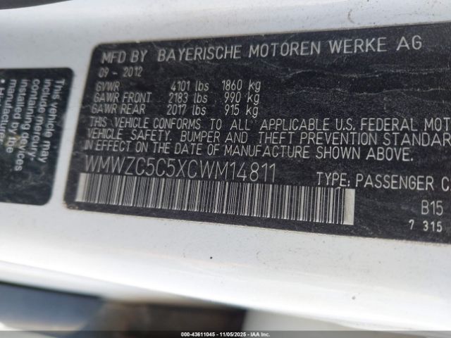 2012 MINI COOPER S COUNTRYMAN WMWZC5C5XCWM14811 Photo 8