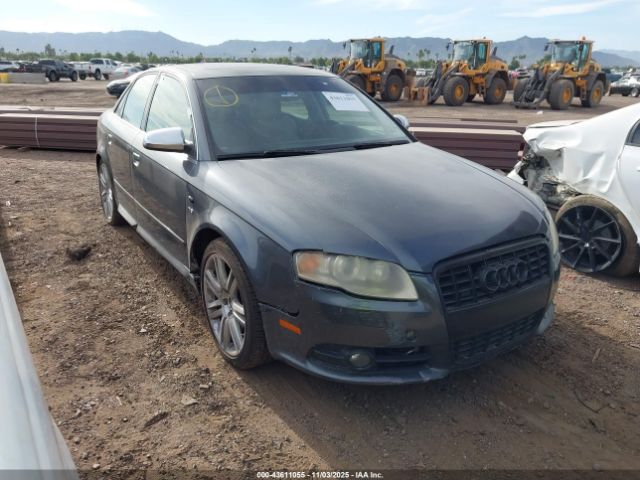 2007 AUDI S4 WAUGL78E97A044112