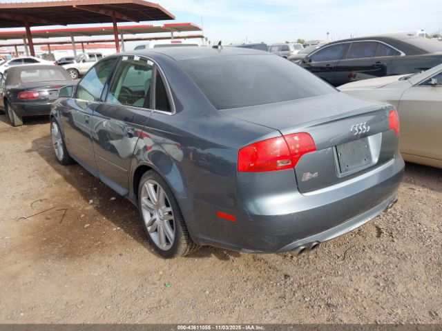 2007 AUDI S4 WAUGL78E97A044112 Photo 2