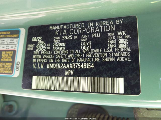 2024 KIA SELTOS KNDER2AAXR7548154 Photo 8