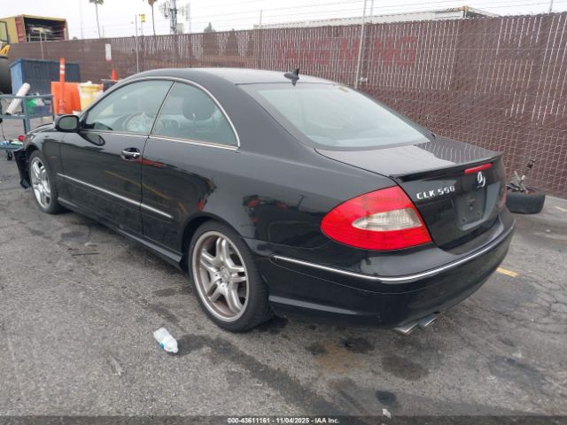 2009 MERCEDES-BENZ CLK 550 WDBTJ72H69F259168 Photo 2