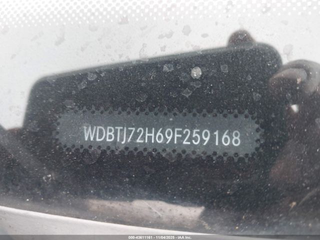 2009 MERCEDES-BENZ CLK 550 WDBTJ72H69F259168 Photo 8