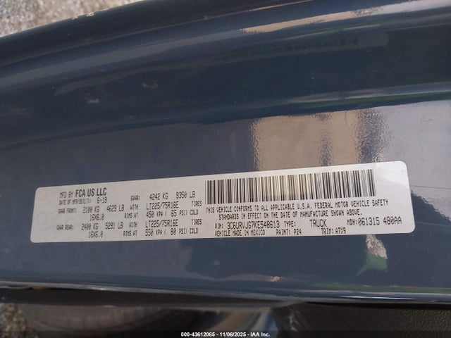 Продаж на аукціоні авто 2019 Ram Promaster 3500 Cargo Van High Roof 159 Wb Ext, vin: 3C6URVJG7KE548613, номер лоту: 43612085