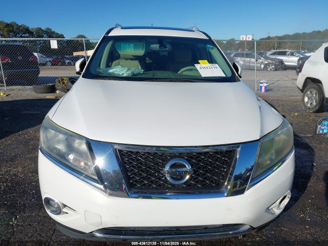 Продажа на аукционе авто 2014 Nissan Pathfinder Platinum, vin: 5N1AR2MN8EC652250, номер лота: 43612139