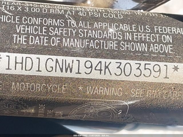 2004 HARLEY-DAVIDSON FXDLI 1HD1GNW194K303591 Photo 9