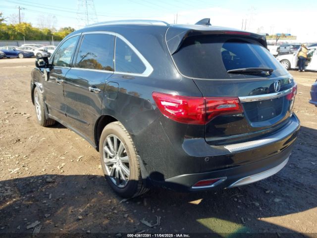2014 ACURA MDX 5FRYD4H86EB027249 Photo 2