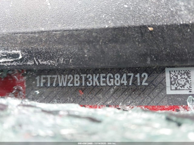Aukcja sprzedaży 2019 Ford F-250 Xl, vin: 1FT7W2BT3KEG84712, numer aukcji: 43612469