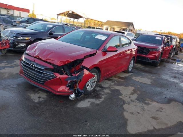 2019 HYUNDAI ELANTRA 5NPD74LF1KH411174 Photo 1