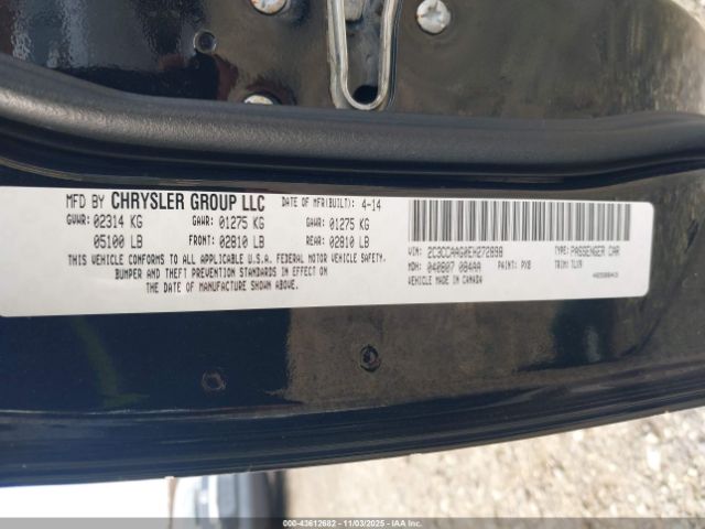 2014 CHRYSLER 300 2C3CCAAG0EH272898 Photo 8