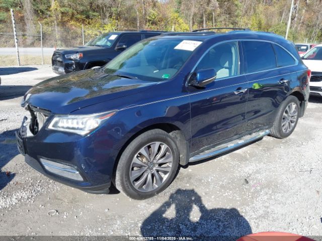 2016 ACURA MDX 5FRYD4H43GB031551 Photo 1