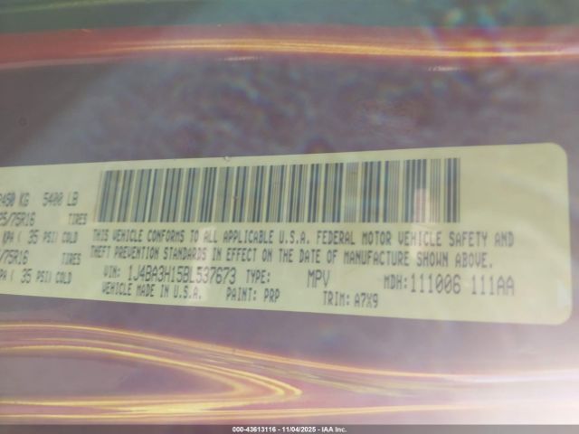 2011 JEEP WRANGLER UNLIMITED 1J4BA3H15BL537673 Photo 8