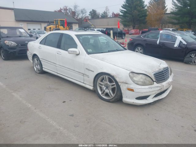 2003 MERCEDES-BENZ S 55 AMG WDBNG74J13A375065