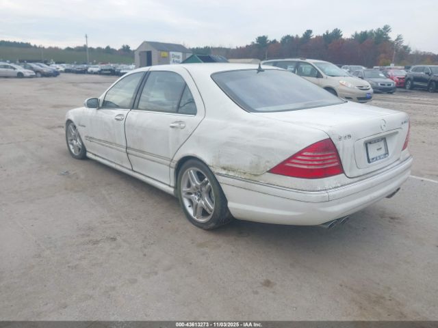 2003 MERCEDES-BENZ S 55 AMG WDBNG74J13A375065 Photo 2