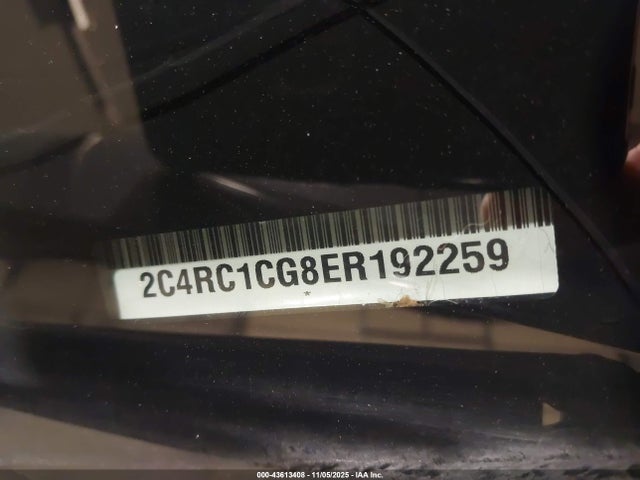 2C4RC1CG8ER192259 Chrysler Town &amp; Country Touring-l 30th Anniversary