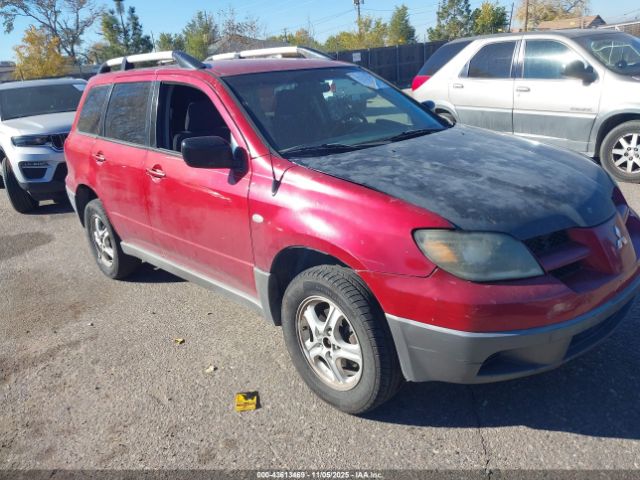 2003 MITSUBISHI OUTLANDER JA4LX31G53U048803
