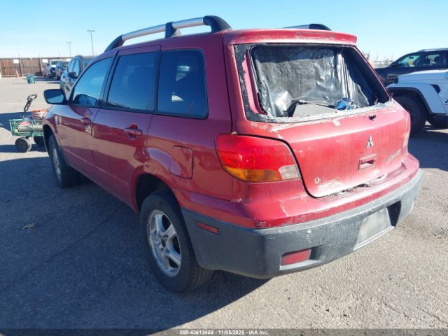 2003 MITSUBISHI OUTLANDER JA4LX31G53U048803 Photo 2