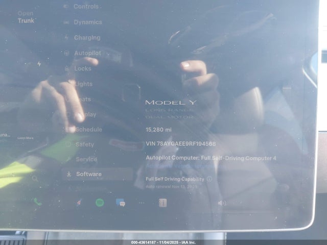 2024 TESLA MODEL Y 7SAYGAEE9RF194568 Photo 6