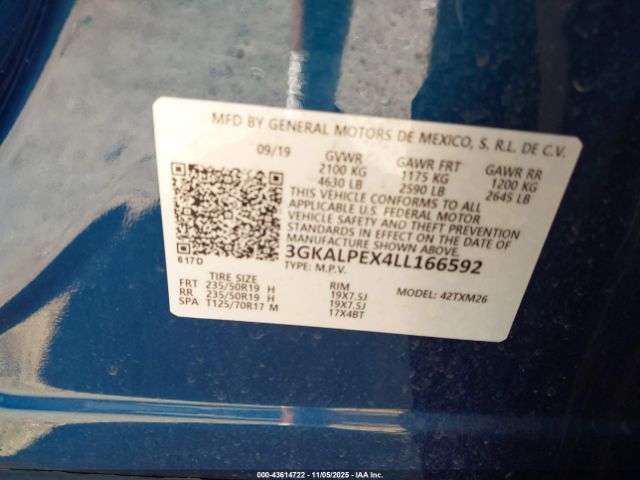 2020 GMC TERRAIN 3GKALPEX4LL166592 Photo 8