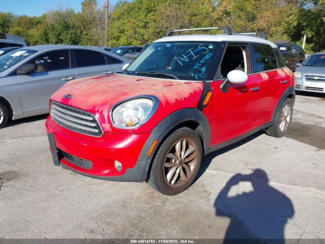 2012 MINI COOPER COUNTRYMAN WMWZB3C5XCWM02665 Photo 1