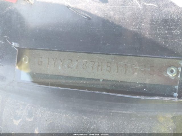 1987 CHEVROLET CORVETTE 1G1YY2187H5119456 Photo 8