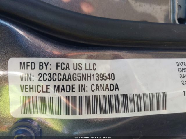 2022 CHRYSLER 300 2C3CCAAG5NH139540 Photo 8
