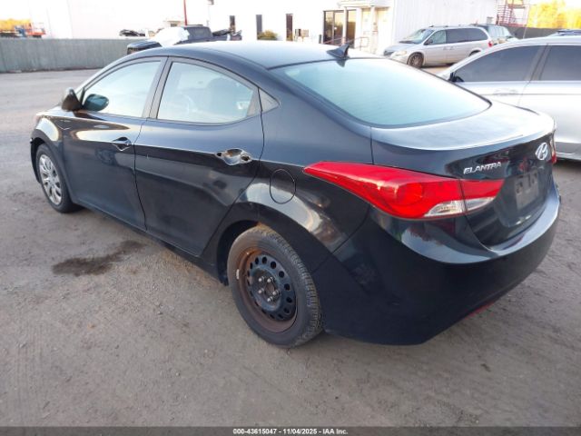 2012 HYUNDAI ELANTRA 5NPDH4AE7CH098866 Photo 2