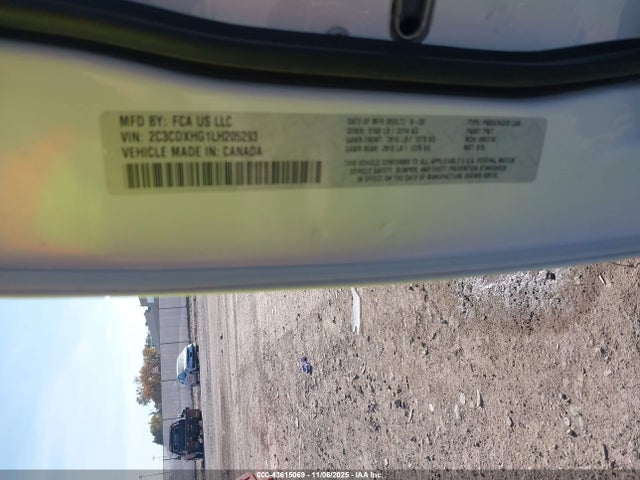 2C3CDXHG1LH205293 Dodge Charger Gt Rwd