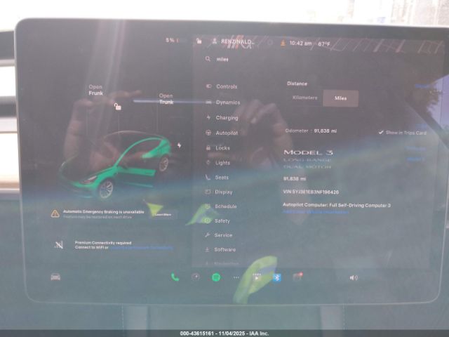 2022 TESLA MODEL 3 5YJ3E1EB3NF196426 Photo 6