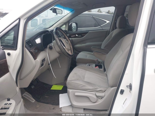 JN8AE2KP7E9100289 Nissan Quest Sv