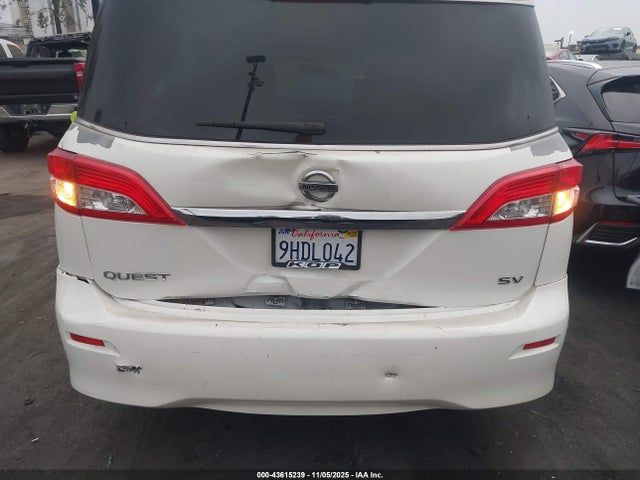 JN8AE2KP7E9100289 Nissan Quest Sv