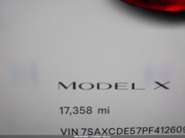 2023 TESLA MODEL X 7SAXCDE57PF412609 Photo 6