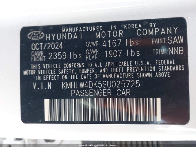 2025 HYUNDAI ELANTRA N KMHLW4DK5SU025725 Photo 8