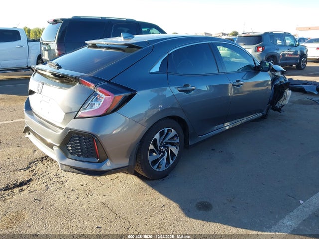 43615620 :رقم المزاد ، SHHFK7H25JU232212 vin ، 2018 Honda Civic Lx مزاد بيع