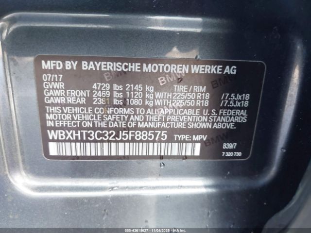 2018 BMW X1 WBXHT3C32J5F88575 Photo 8