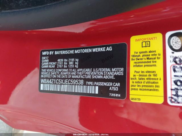 2018 BMW 430I WBA4Z1C5XJEC59538 Photo 8