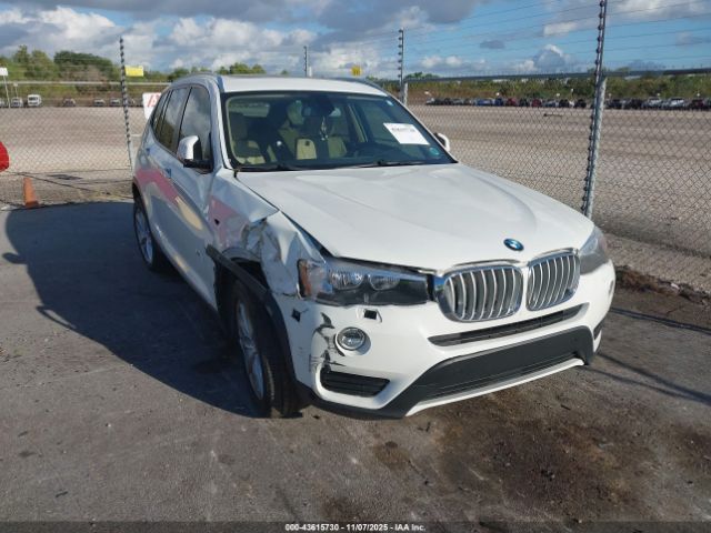 2017 BMW X3 5UXWZ7C35H0V92049